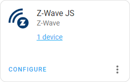 Z-Wave JS