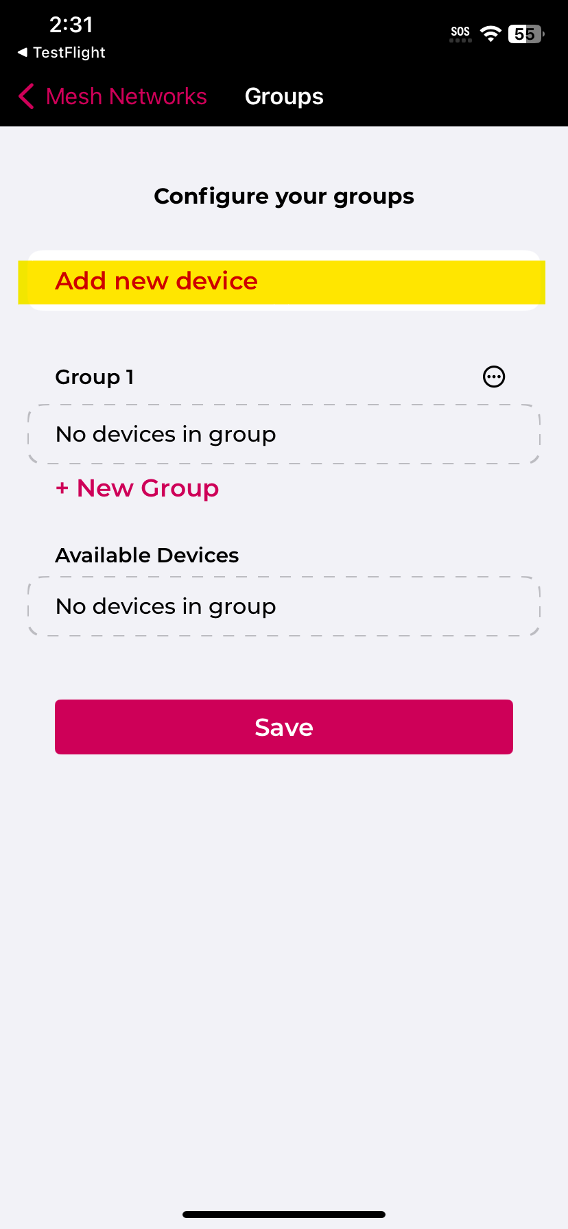 Add New Device
