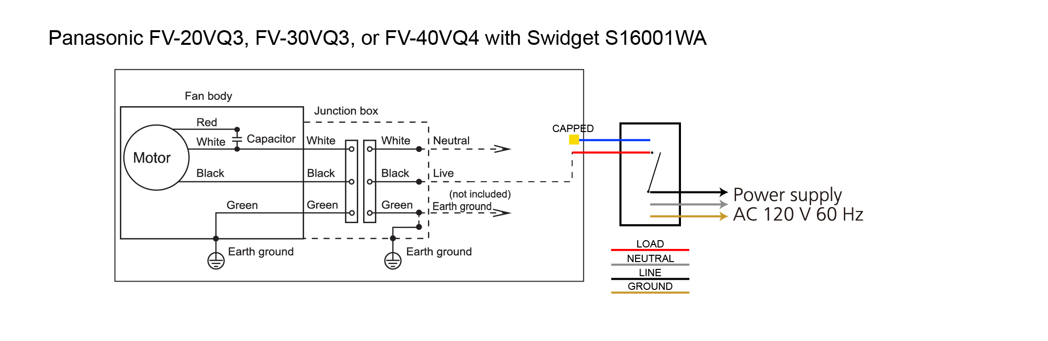 Panasonic FV-20VQ3, FV-30VQ3, or FV-40VQ4 with Swidget S16001WA.jpg