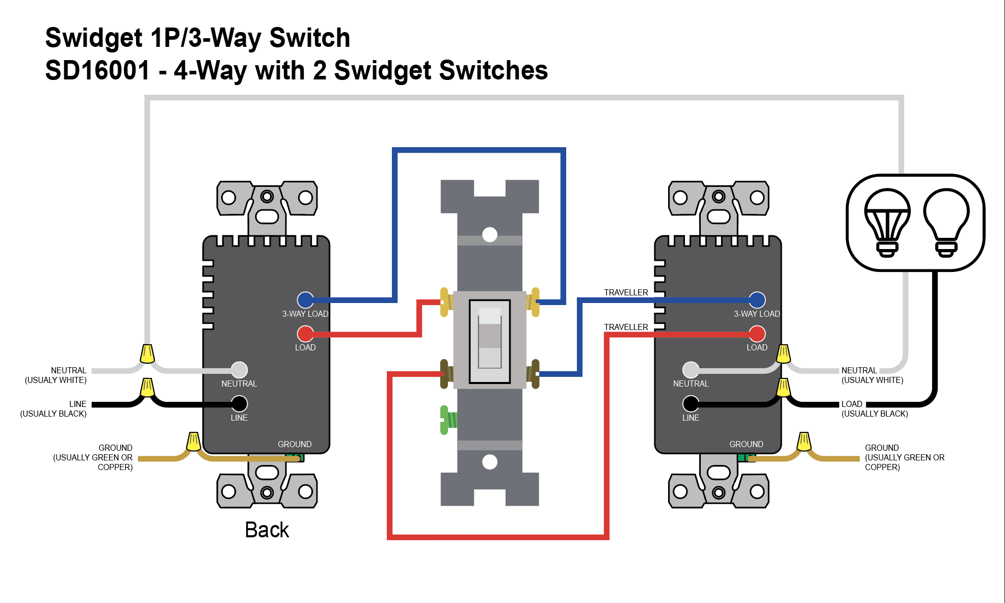 4 Way Wiring Diagram