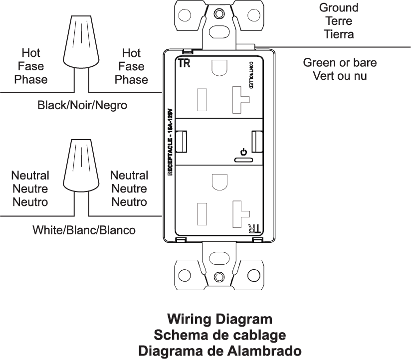 20 A outlet wiring diagram