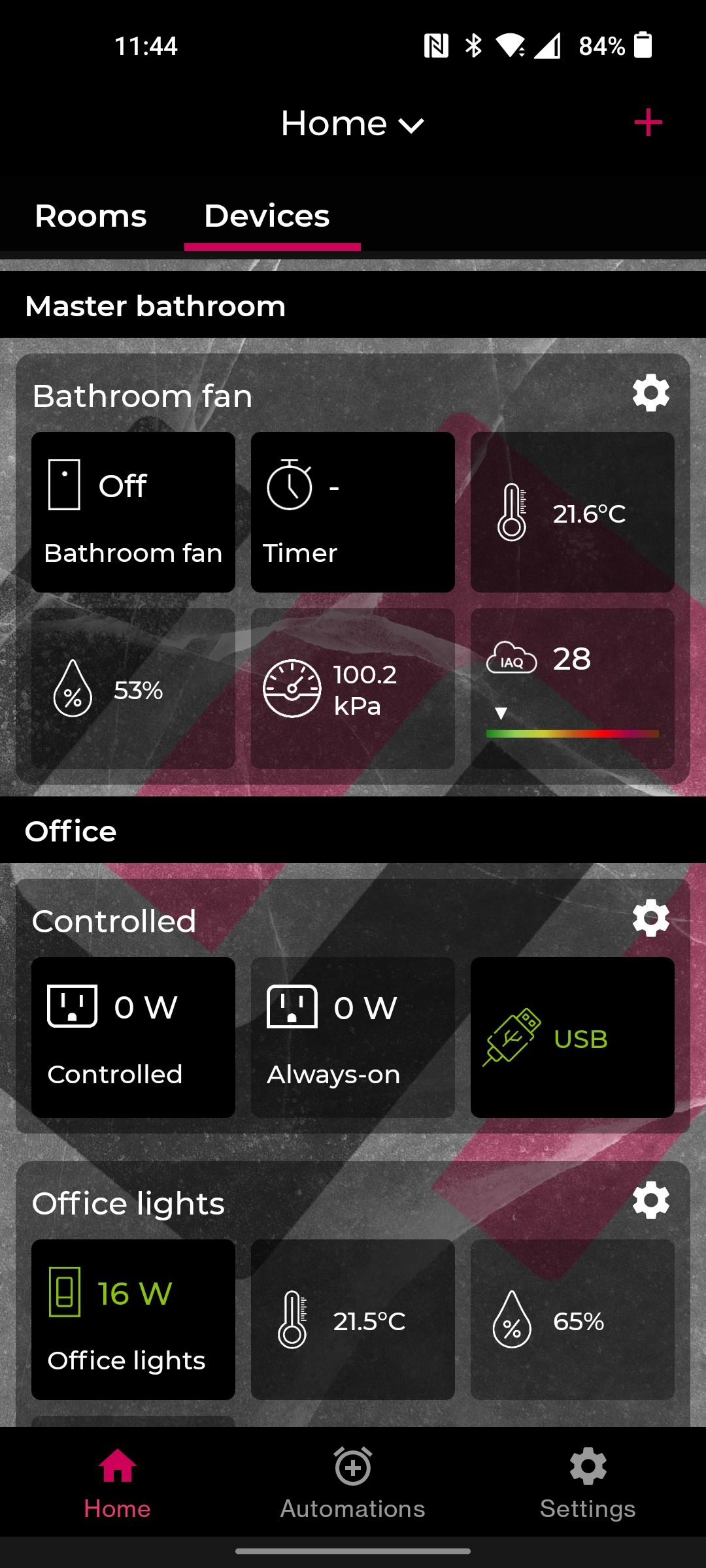 Home Screen